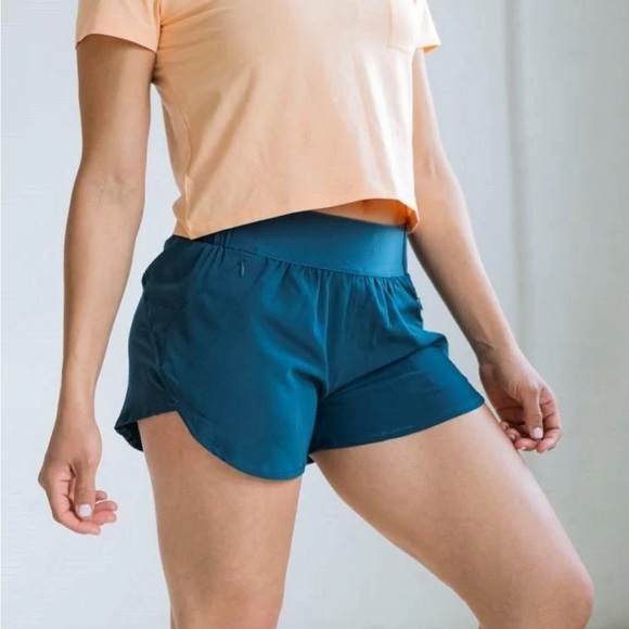 Senita Athletics Pants - SENITA ATHLETICS Women's Teal Shorts